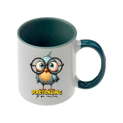 Mug - 11oz - Sarcastic Funny Sayings with 5x images of different birds