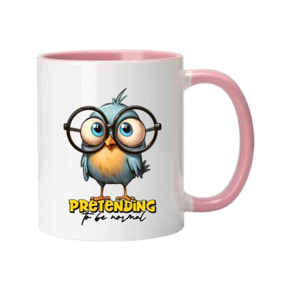 Mug - 11oz - Sarcastic Funny Sayings with 5x images of different birds