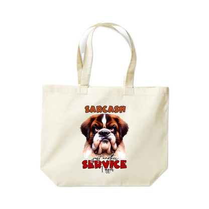 Cotton Tote Bags 18ltr - Sarcastic Quotes with Dogs