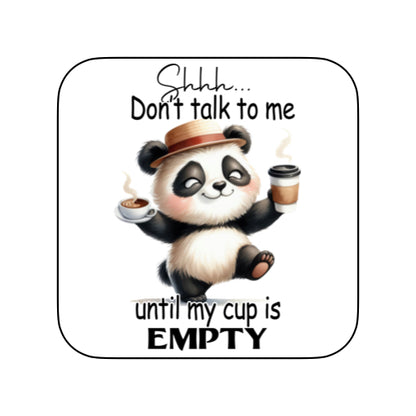 Coasters of Sarcastic Quotes with different animals
