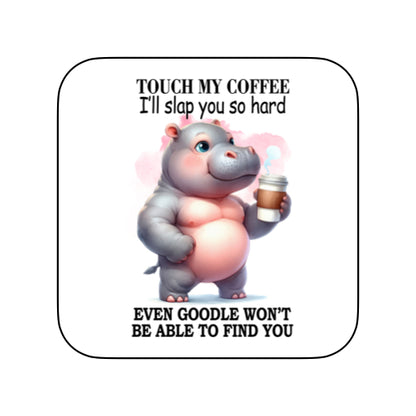 Coasters of Sarcastic Quotes with different animals