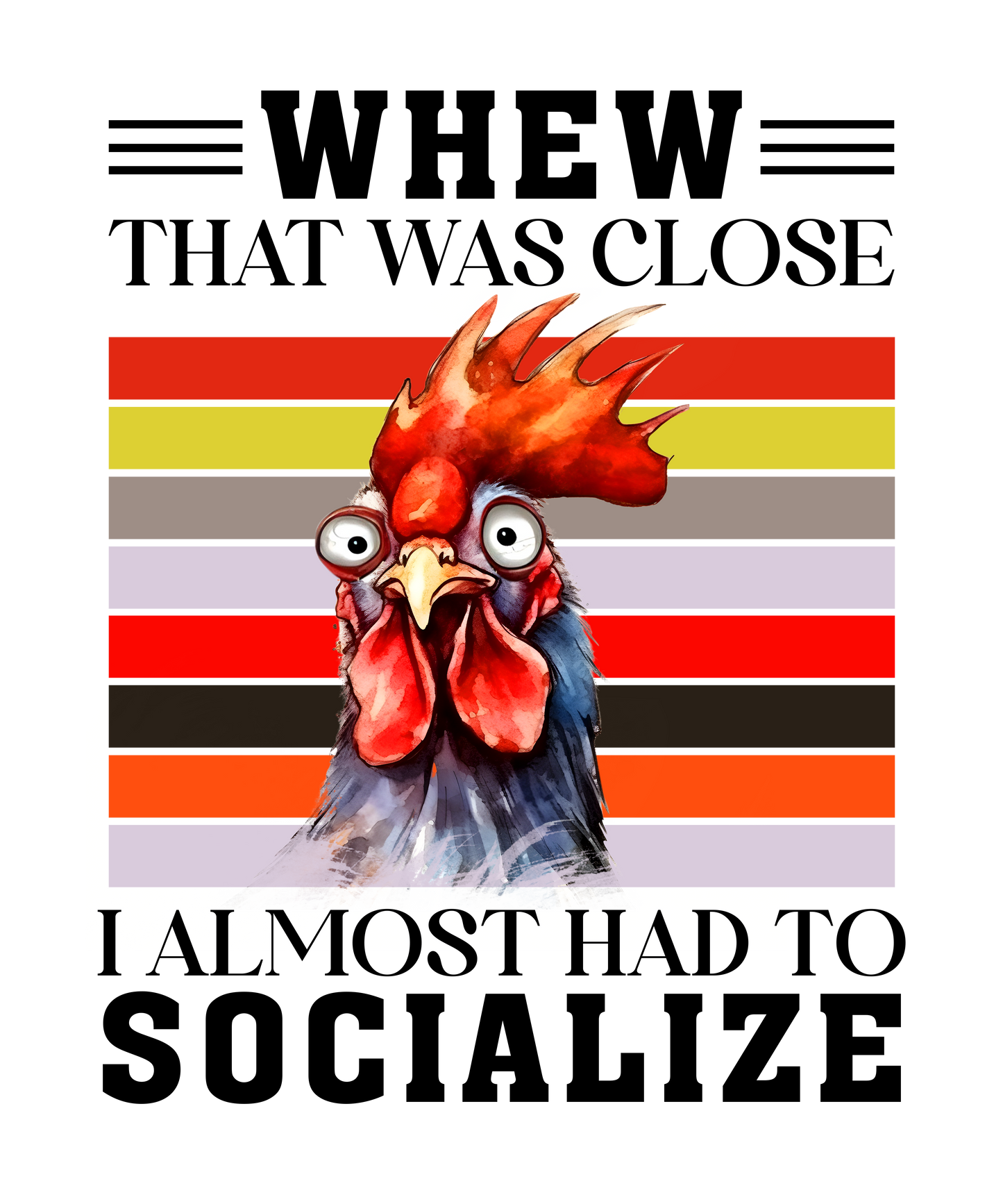 Adult - Sarcastic Sayings with Chickens - 36x  images