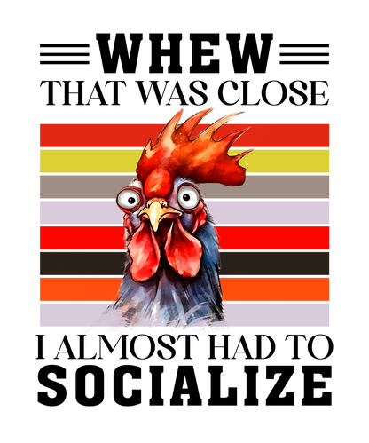 Adult - Sarcastic Sayings with Chickens - 36x  images