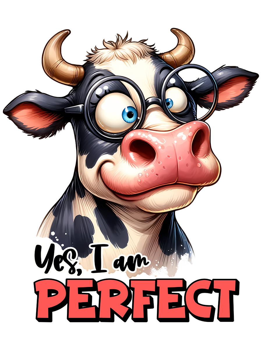 Adult - Sarcastic Sayings with Cows - 28x  images