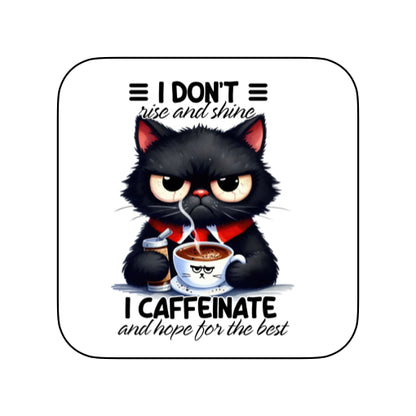 Coasters of Sarcastic Quotes with Cats