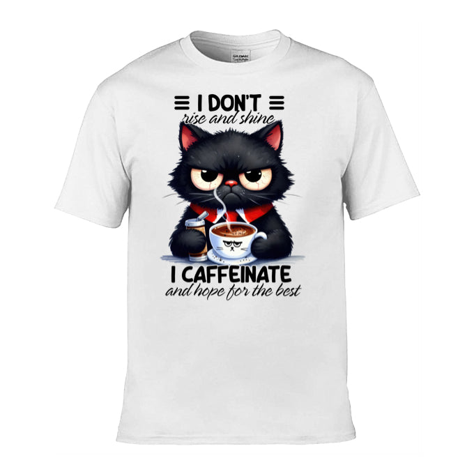 Mens T-Shirt (Gildan Softstyle 64000) - Sarcastic Quotes with Cats
