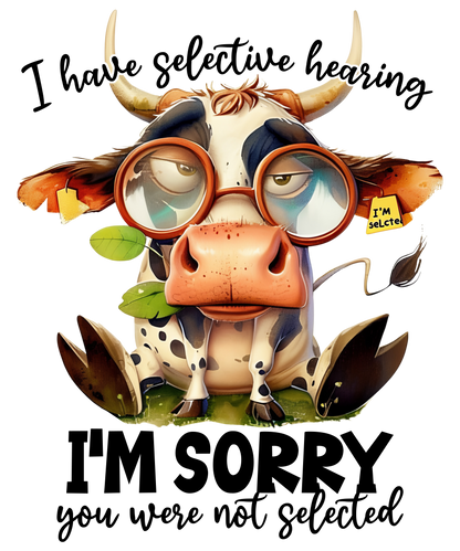 Adult - Sarcastic Sayings with Cows - 28x  images