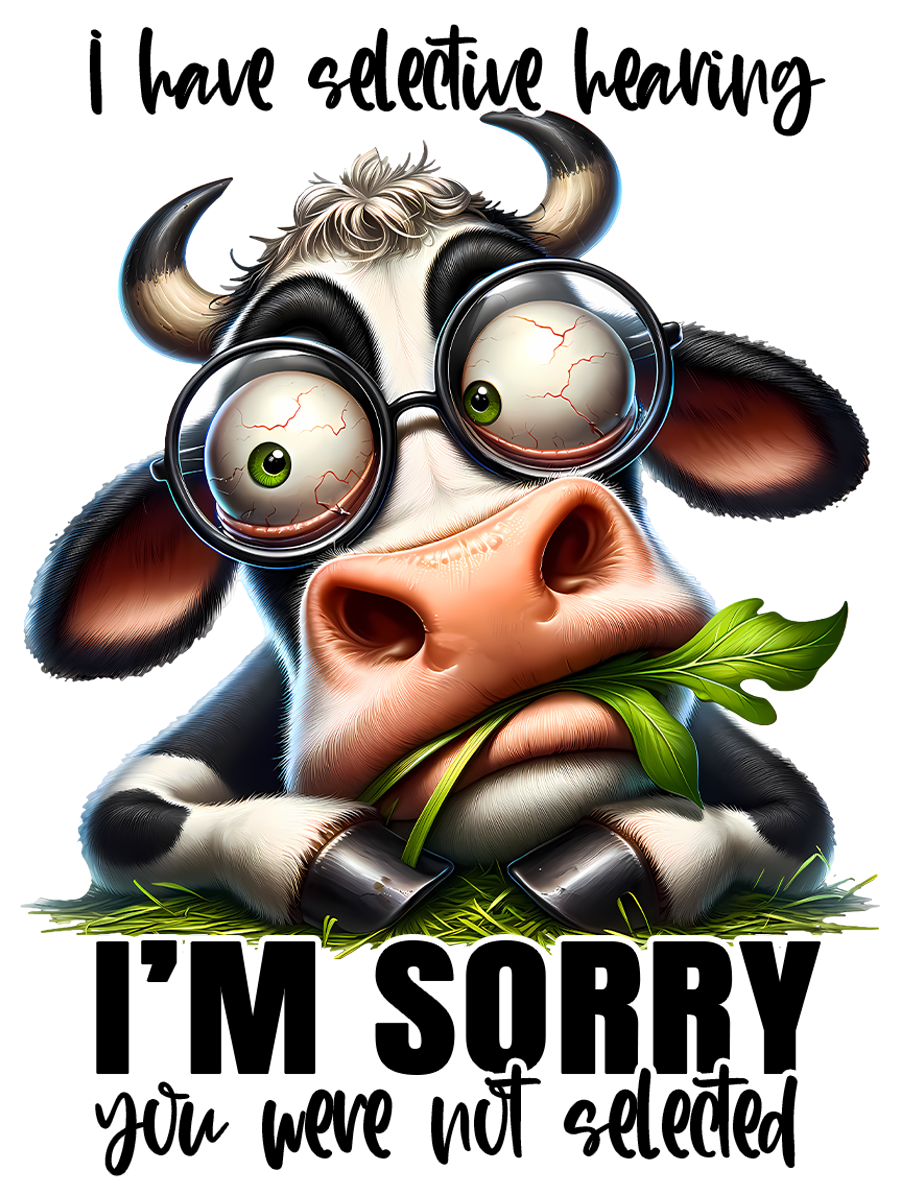 Adult - Sarcastic Sayings with Cows - 28x  images