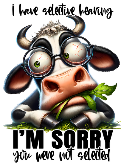 Adult - Sarcastic Sayings with Cows - 28x  images
