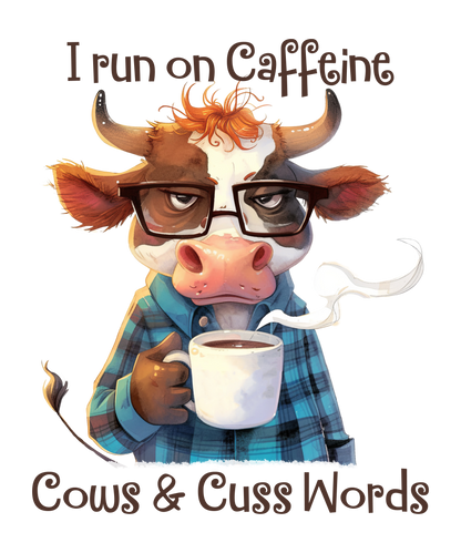 Adult - Sarcastic Sayings with Cows - 28x  images