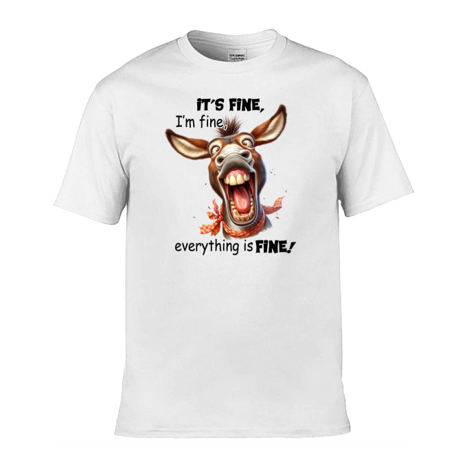Mens T-Shirt (Gildan Softstyle 64000) - Sarcastic Quotes with different Animals