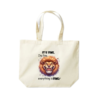 Cotton Tote Bags 18ltr-  Sarcastic Quotes with different animals