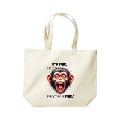 Cotton Tote Bags 18ltr-  Sarcastic Quotes with different animals