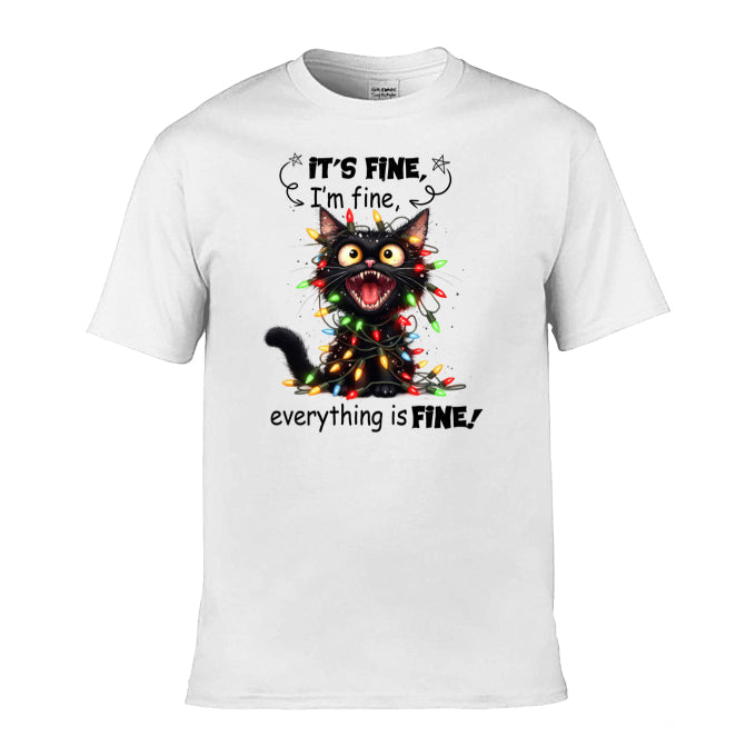 Mens T-Shirt (Gildan Softstyle 64000) - Sarcastic Quotes with Cats