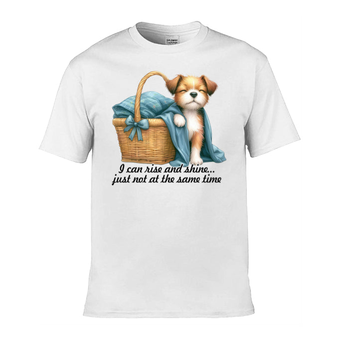 Mens T-Shirt (Gildan Softstyle 64000) - Sarcastic Quotes with Dogs