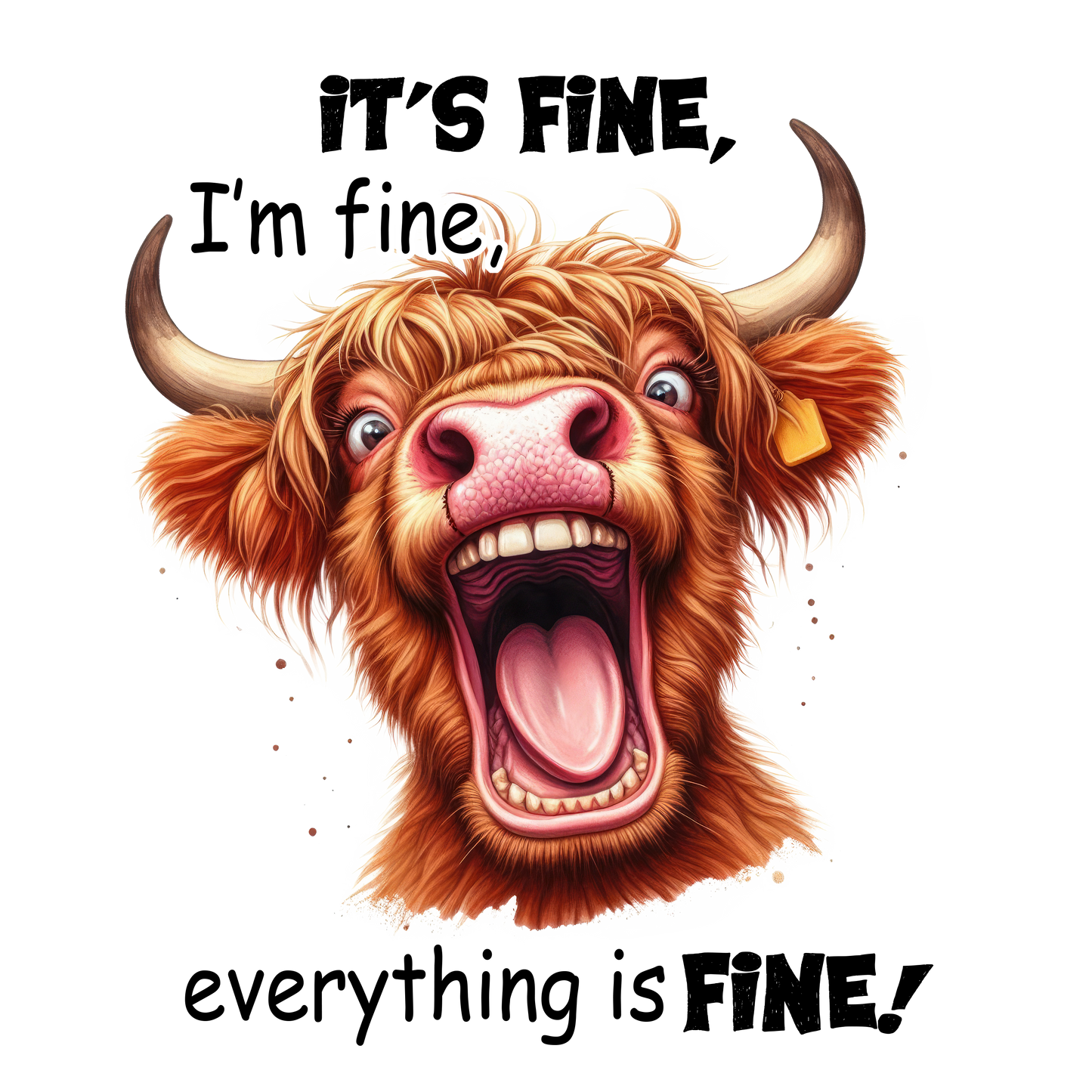 Adult - Sarcastic Sayings with Cows - 28x  images