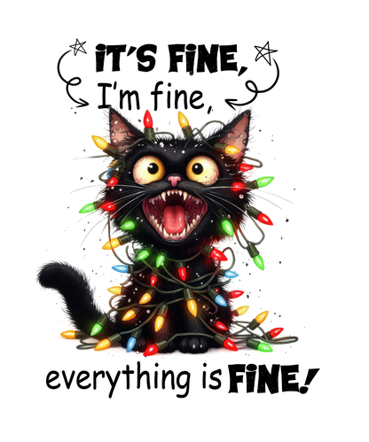 Adult - Sarcastic Sayings with Cats - 12x  images