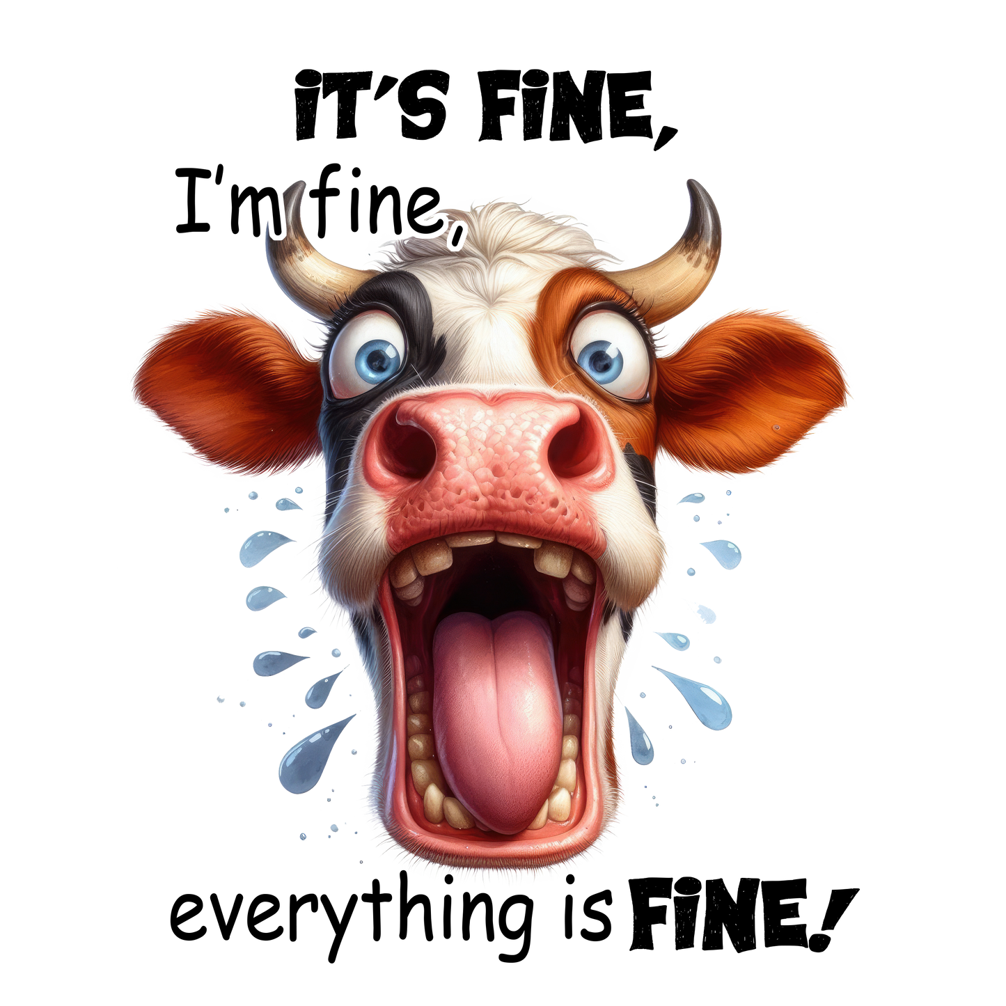 Adult - Sarcastic Sayings with Cows - 28x  images