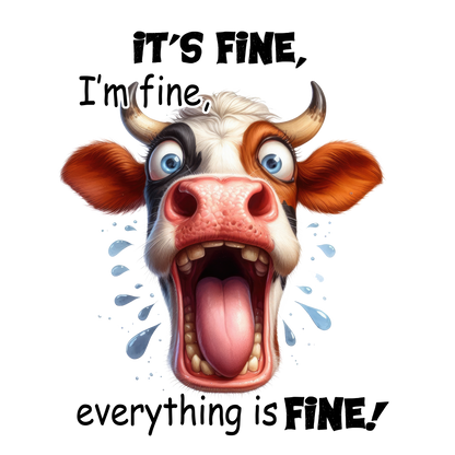 Adult - Sarcastic Sayings with Cows - 28x  images