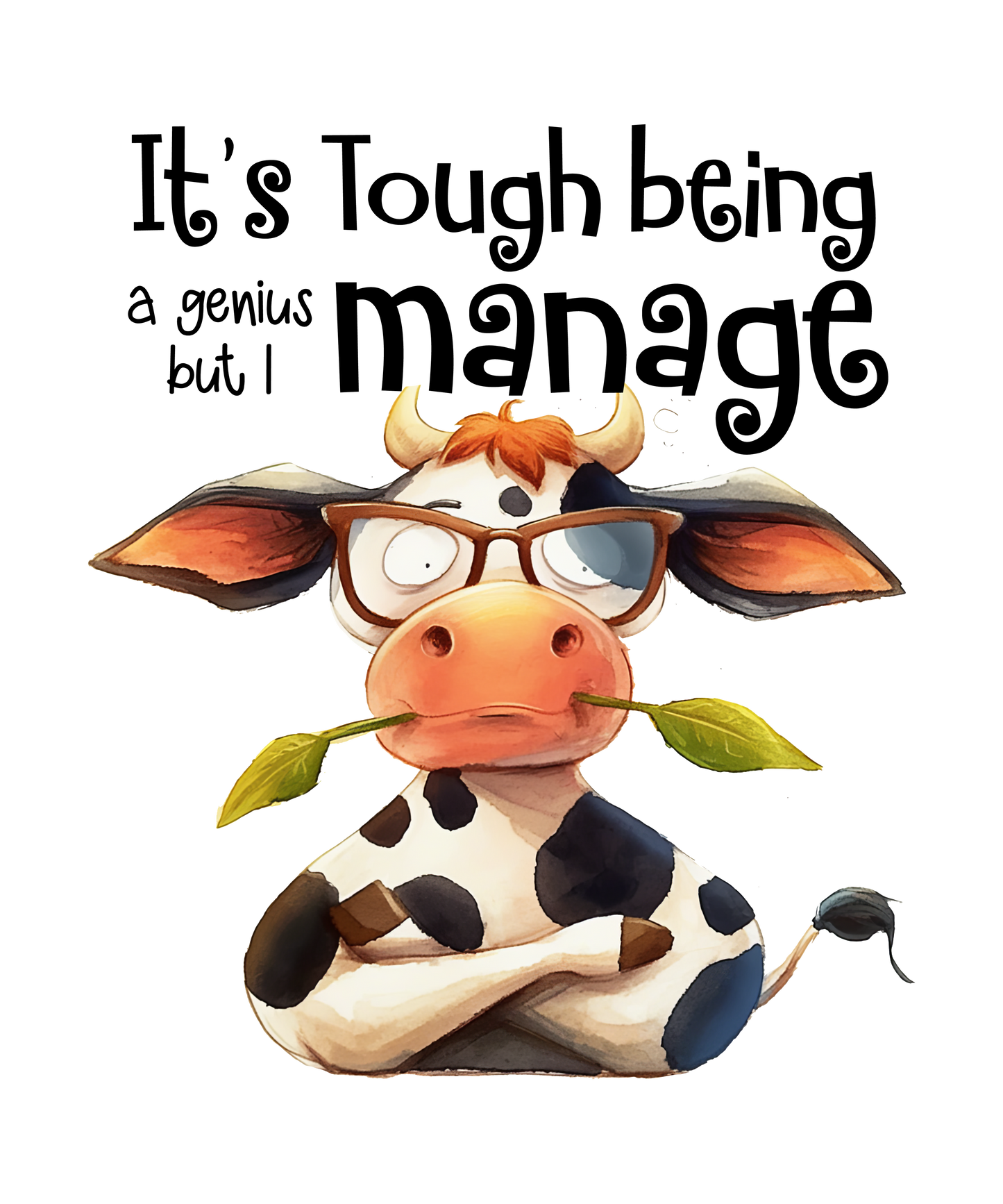 Adult - Sarcastic Sayings with Cows - 28x  images