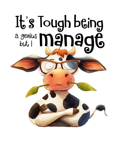 Adult - Sarcastic Sayings with Cows - 28x  images