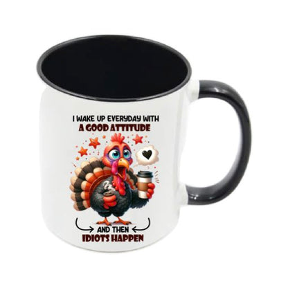 Mug - 11oz - Sarcastic Funny Sayings with 5x images of different birds