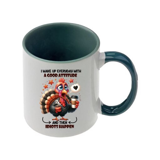 Mug - 11oz - Sarcastic Funny Sayings with 5x images of different birds