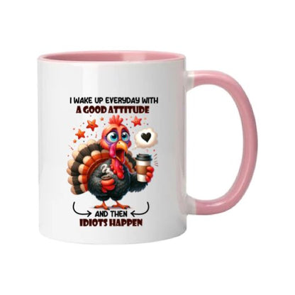 Mug - 11oz - Sarcastic Funny Sayings with 5x images of different birds