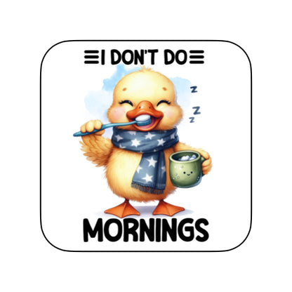 Coasters of Sarcastic Quotes with Ducks