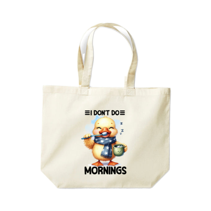 Cotton Tote Bags 18ltr-  Sarcastic Quotes with Ducks