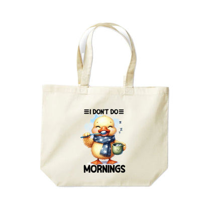 Cotton Tote Bags 18ltr-  Sarcastic Quotes with Ducks