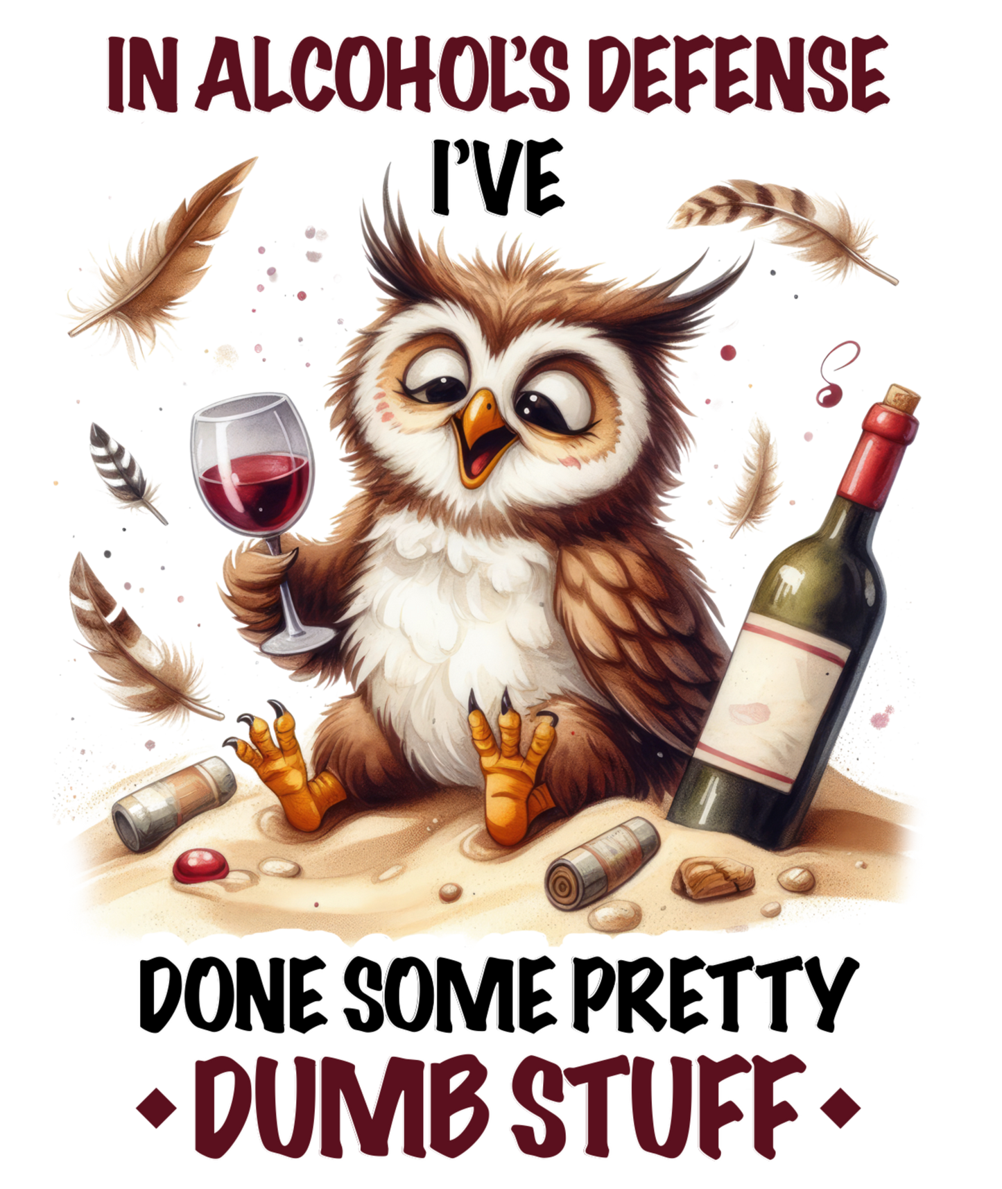 Adult - Sarcastic Sayings with Owls - 7  images