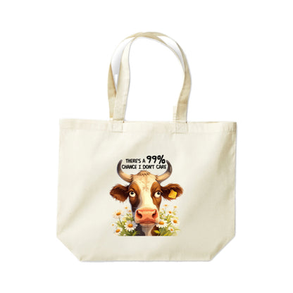 Cotton Tote Bags 18ltr- Sarcastic Quotes with Cows