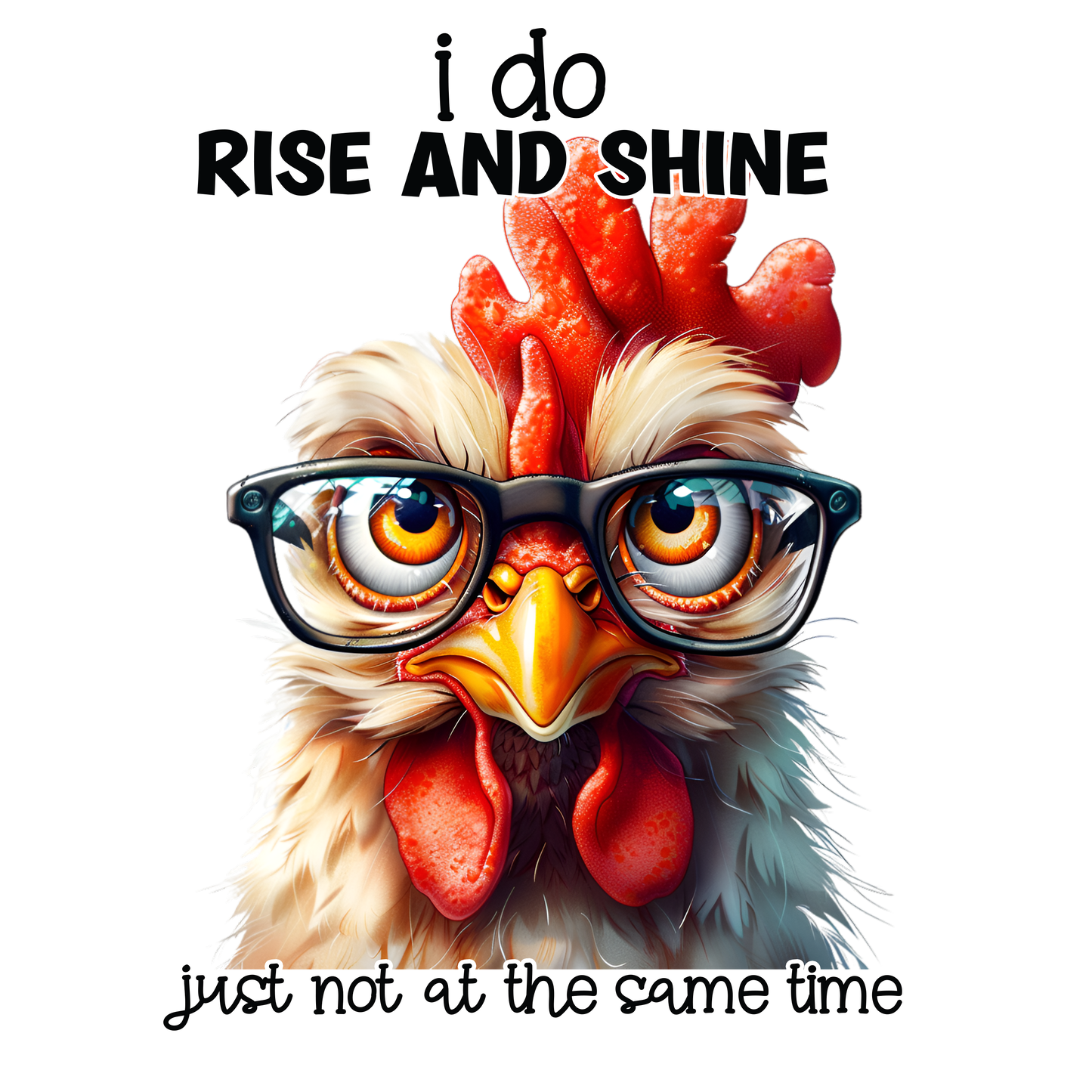 Adult - Sarcastic Sayings with Chickens - 36x  images