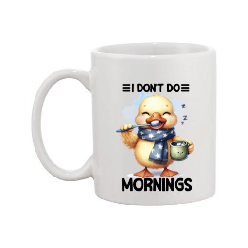 Mug - 11oz - Sarcastic Funny Sayings with 5x images of different birds
