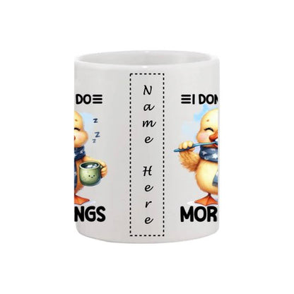 Mug - 11oz - Sarcastic Funny Sayings with 5x images of different birds