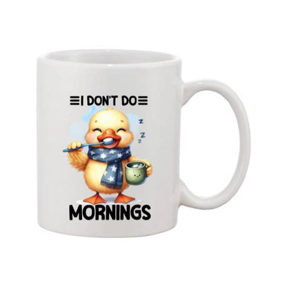 Mug - 11oz - Sarcastic Funny Sayings with 5x images of different birds
