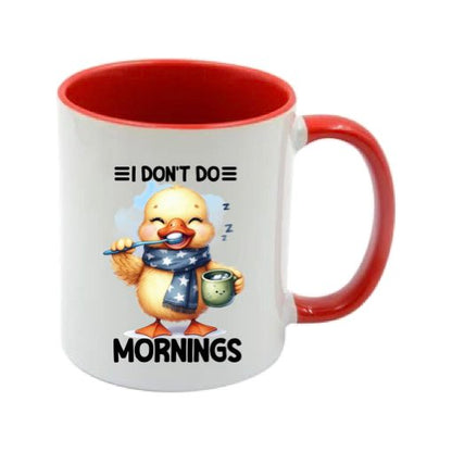 Mug - 11oz - Sarcastic Funny Sayings with 5x images of different birds