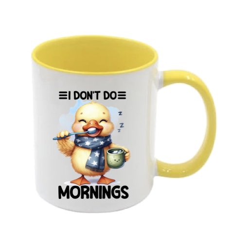 Mug - 11oz - Sarcastic Funny Sayings with 5x images of different birds