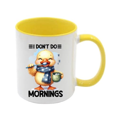 Mug - 11oz - Sarcastic Funny Sayings with 5x images of different birds