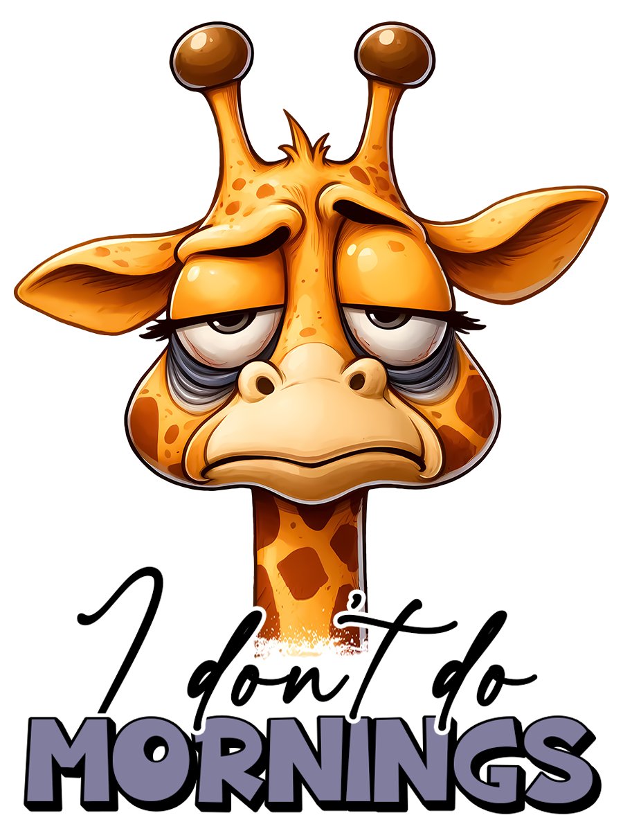 Adult - Sarcastic Sayings with Giraffes - 10  images
