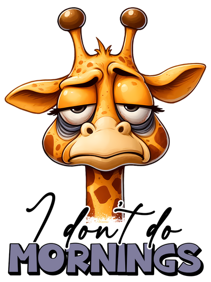 Adult - Sarcastic Sayings with Giraffes - 10  images