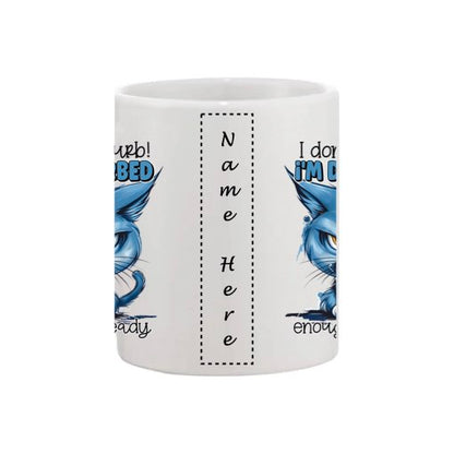 Mug - 11oz - Sarcastic Funny Sayings with 12x images of different cats
