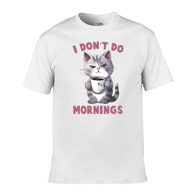 Mens T-Shirt (Gildan Softstyle 64000) - Sarcastic Quotes with Cats