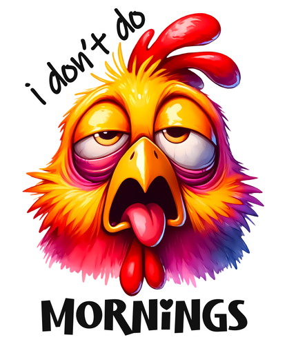 Adult - Sarcastic Sayings with Chickens - 36x  images