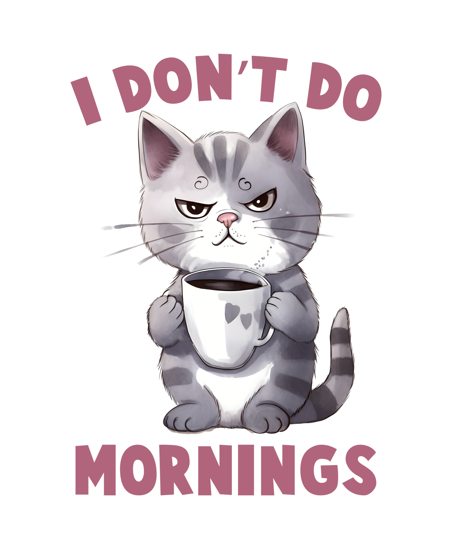 Adult - Sarcastic Sayings with Cats - 12x  images