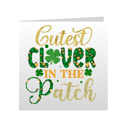 Square Greeting Cards for St Patricks Day