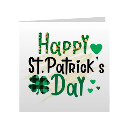 Square Greeting Cards for St Patricks Day