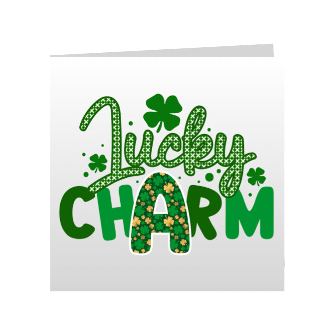 Square Greeting Cards for St Patricks Day