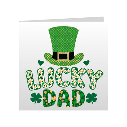 Square Greeting Cards for St Patricks Day